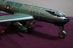 1957 TN Nomura Japan Battery Operated Strato Jet Toy 