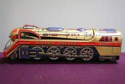 TM Japan Golden Falcon Battery Operated Tin Train Toy