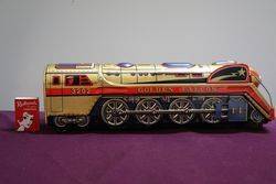 TM Japan Golden Falcon Battery Operated Tin Train Toy