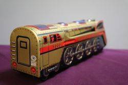 TM Japan Golden Falcon Battery Operated Tin Train Toy