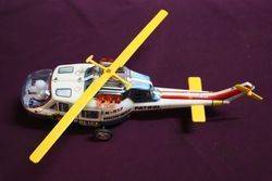 Battery Operated  TPS Supe Flying Police Helicopter 