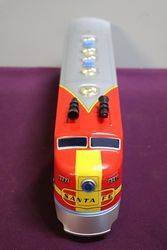 TM Japan Battery Operated Santa Fe Diesel Locomotive 