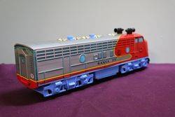 TM Japan Battery Operated Santa Fe Diesel Locomotive 