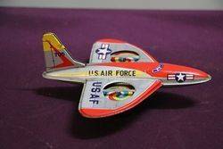 US Air Force USAF Airplane Toy