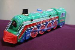 Battery Operated Puff Puff Loco Tin Train 