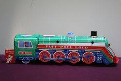 Battery Operated Puff Puff Loco Tin Train 