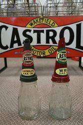Wakefield Castrol Enamel Front 12 Oil Bottle Rack