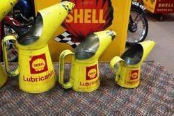 Set of 5 Shell Lubricants Pourers 