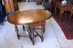 Quality Oak Gate Leg Table