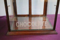 Antique Cadbury+39s Chocolate Counter Top Display Cabinet 