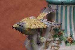 A Fine Quality Hand Painted Vase and Cover in The Coalport Style C186090 