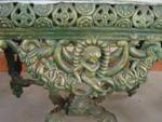 5 Piece Cast Iron Table and Chairs --- CI 1