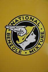 National Benzole Two Stroke Mier With Benzole Can 