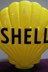 Shell Petrol Pump Advertising Globe