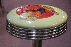 Adjustable GarageBar Stool Coca Cola