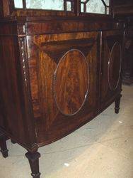 Wonderful Quality Edwardian Mahogany 2 Door Bookcase 