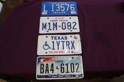 Number Plates 