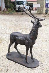 Life size Cast Iron Deer