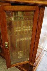 Antique Phillips Double Door Cabinet Safe 