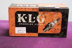 Vintage KLG Spark Plug Tin