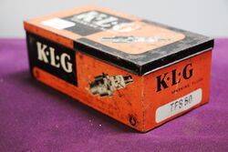 Vintage KLG Spark Plug Tin