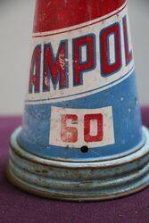 Genuine Ampol Chevron Tin Top 