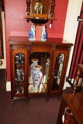 A Lovely Antique Mahogany Dwarf Bookcase 