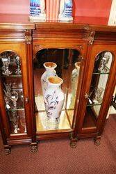 A Lovely Antique Mahogany Dwarf Bookcase 