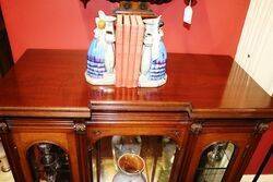 A Lovely Antique Mahogany Dwarf Bookcase 