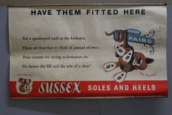 Sussex Advertising Card