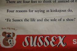 Sussex Advertising Card