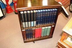 Large Early C20th Oak Revolving Bookcase 