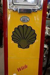 Art Deco Aster GEX Petrol Pump in Shell Livery