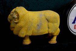 Genuine Golden Fleece Cast Ram