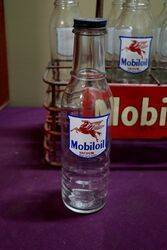 A Good Mobiloil 8 Division Oil Bottle Crate