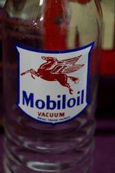 A Good Mobiloil 8 Division Oil Bottle Crate