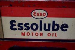 Essolube Motor Oil 8 Bottle  Embossed  Forecourt Crate