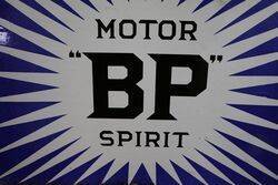 Early BP Motor Spirit Double Sided Enamel Sign 