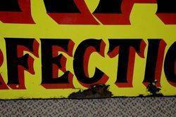 Early Pratts Perfection Spirit Enamel Sign 