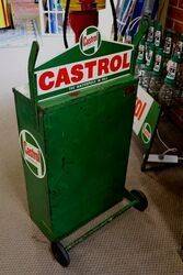 Wakefield Castrol Garage Forecourt 25 Bottle Trolley