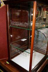 Antique Scribbans and co Rich Cakes Shop Counter Cabinet 