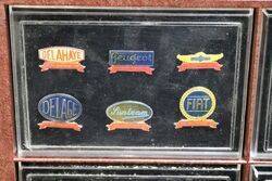 A Set of 36 Cased 3M Exclusive Edition 19002000 Car Badges 