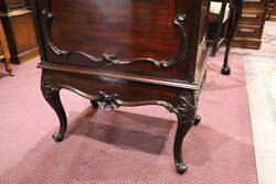 Early C20th Mahogany Fitted Drinks Cabinet 