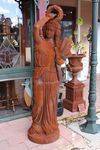 Large Cast Iron Garden Statues