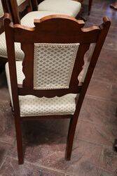 Set of Four Edwardian Dinning Chairs