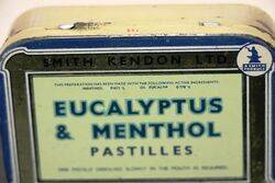 Vintage Eucalyptus and Menthol Pastilles Tin 