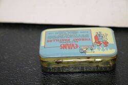 Vintage Evans Throat Pastilles Tin