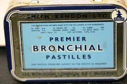 Vintage Premier Brondhial Pastilles Tin 