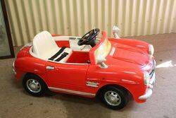 A Mercedes 300SL Style Child Car