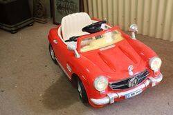 A Mercedes 300SL Style Child Car